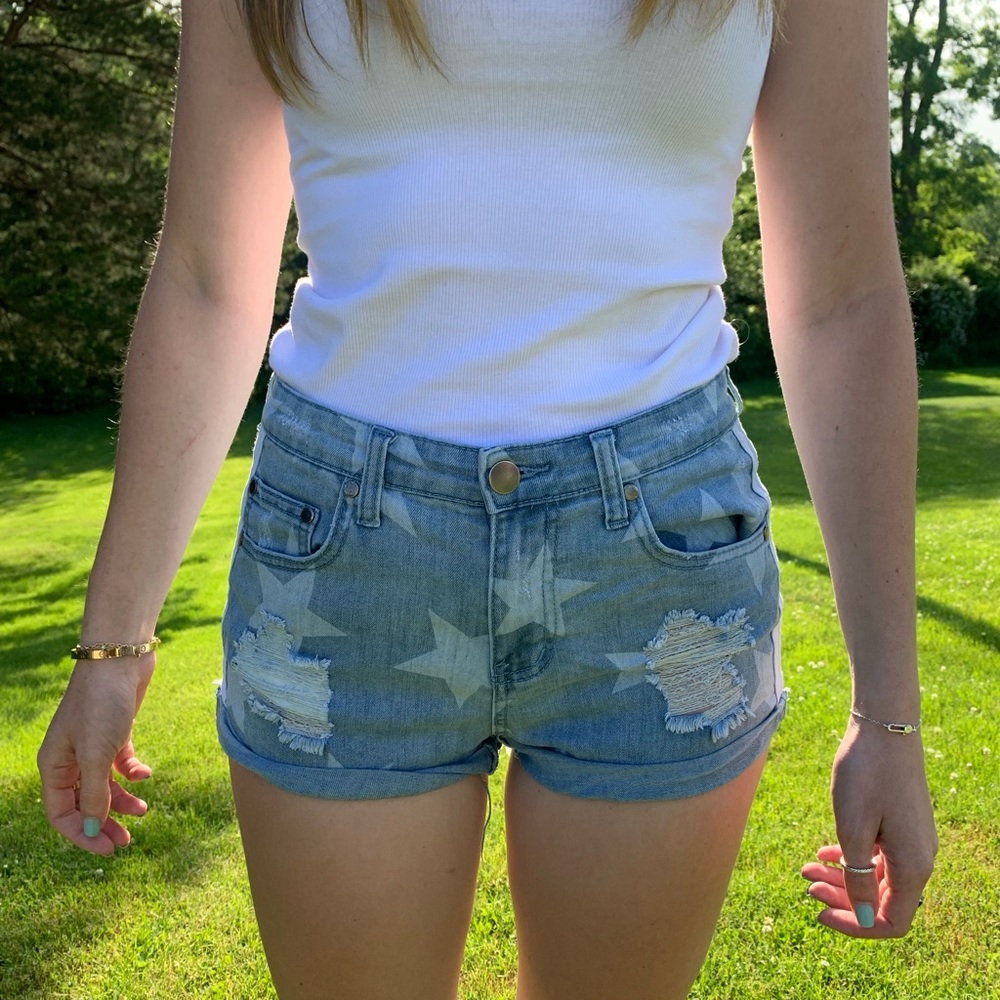 Vintage Havana Star Denim shorts